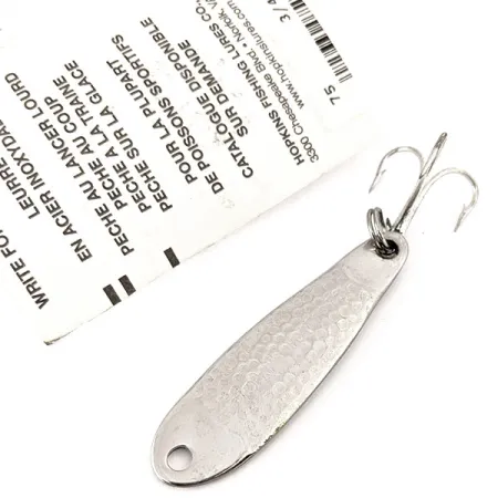 Hopkins Shorty 75 Jig, Nikkeli, 21g, Vasaroitu pinta, #11071