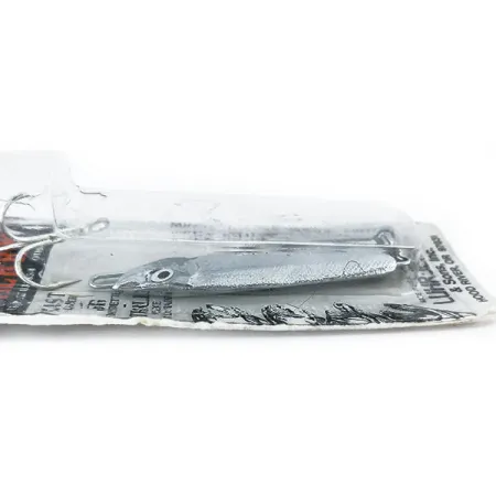 Luhr Jensen Crippled Herring Pilkki, Hopea, 21g, Yksihaarakoukku, #11073