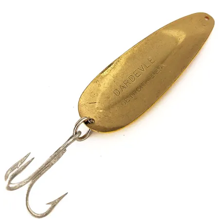 Eppinger Dardevle Lusikkauistin, Kelta-Punainen, 28g, Vintage, #11124