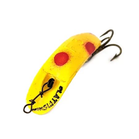 Yakima Bait FlatFish F3 Vaappu, Keltainen / Punainen, 0,9g, #11141