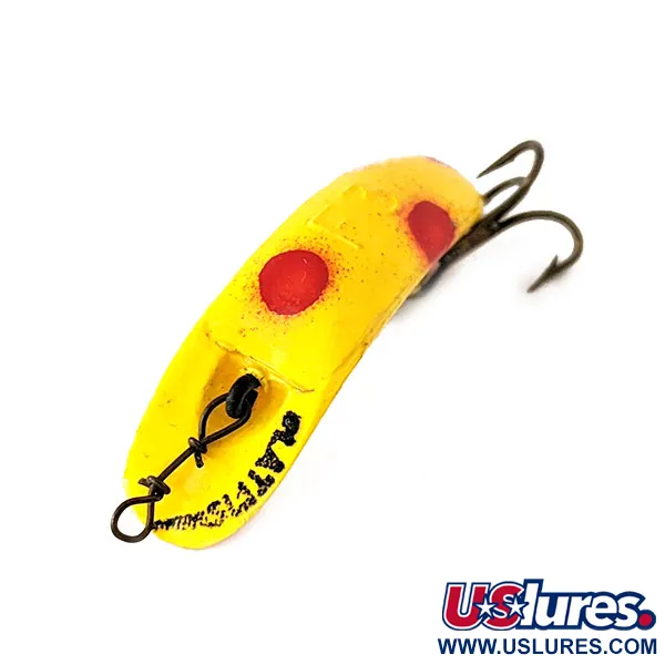 Yakima Bait FlatFish F3 Vaappu, Keltainen / Punainen, 0,9g, #11141