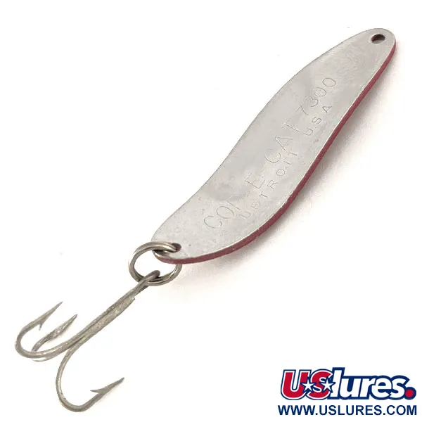 Dardevle Cop-E-Cat 7300 Lusikka, Puna/Valko/Nikkeli, 10g, Aito, #11176