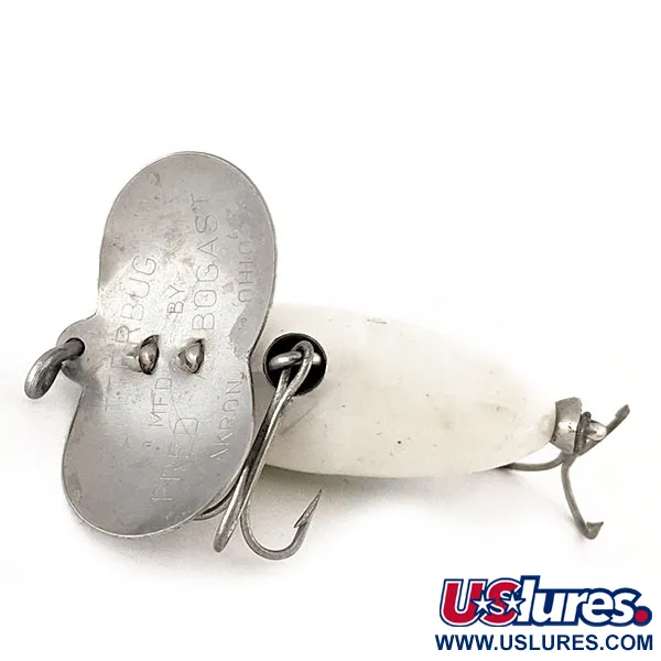 Fred Arbogast Jitterbug Pintaviehe, Frog, 7g, Metallilippa, #11180