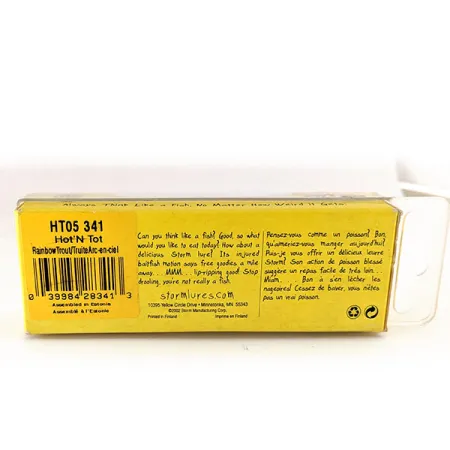 Storm Hot'N Tot Thin Fin Vaappu, Kirjolohi, 5.3g, 1.5-2.5m, #HT05 341