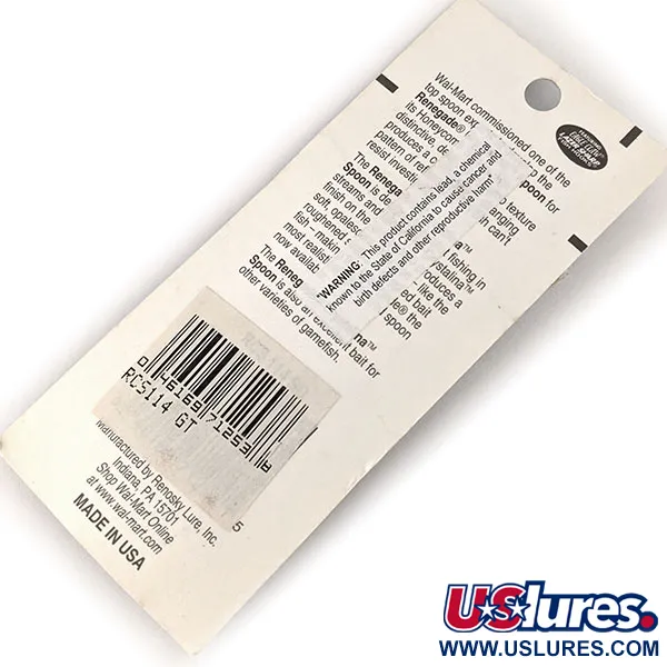 Renegade Crystalina Spoon, Kulta-Oranssi, 11g, Lusikka, #RCS114 GT