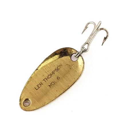 Len Thompson #6 Lusikkauistin, Puna-valkoinen, 3.5g, Klassikko, #11190