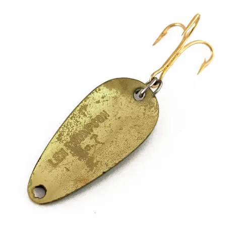 Len Thompson #7 Lusikka, Vihreä/Messinki, 5g, Messinkirunko, #11191