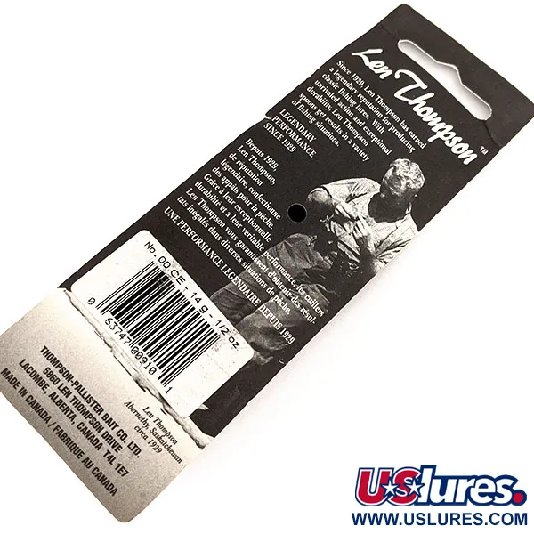 Len Thompson #00 Lusikka, Kanadan lippu, 14g, Vaappuva uinti, #11192