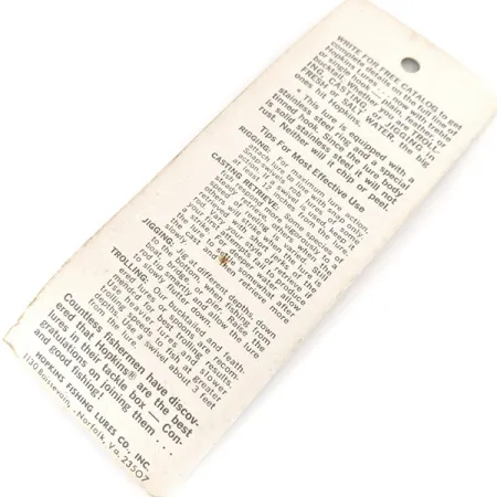 Hopkins No=Eql Jig Lure Jigi, Vasaroitu nikkeli, 14g, #11193