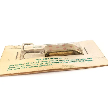 Jake's Lures Lil Jake Lusikkauistin, Brass / Red, 9g, USA, #11197