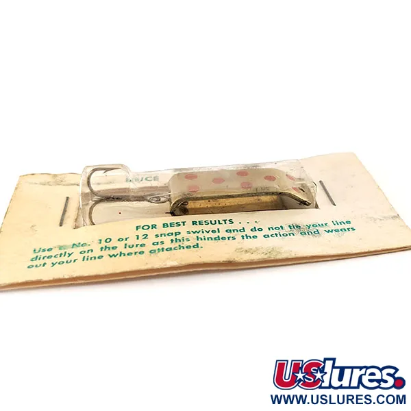 Jake's Lures Lil Jake Lusikkauistin, Brass / Red, 9g, USA, #11197