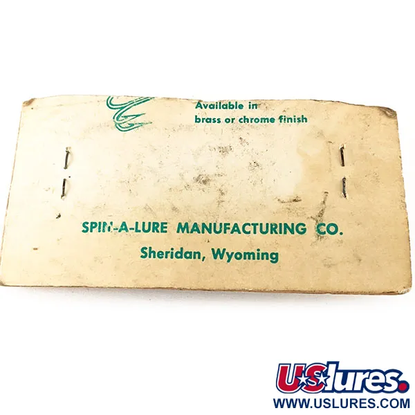 Jake's Lures Lil Jake Lusikkauistin, Brass / Red, 9g, USA, #11197