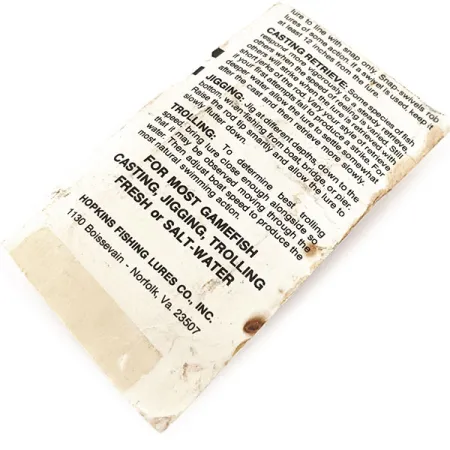 Hopkins Shorty 45 Jig Lure, Vasaroitu nikkeli, 14g, Jigiviehe, #11240