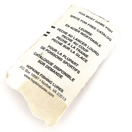 Hopkins Shorty S1 Lusikkauistin, Vasaroitu nikkeli, 9g, #11241