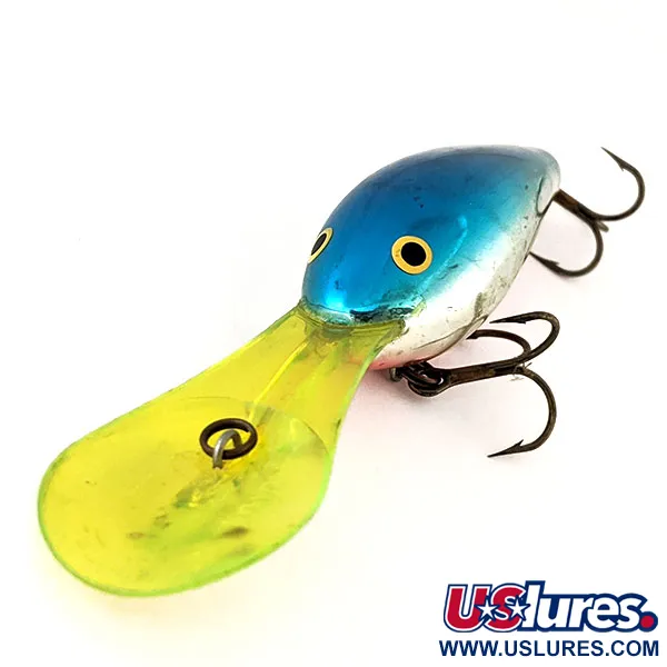 Rapala Down Deep Rattlin Fat Rap, Sini-kromi, 17g, 8.5m, #11274