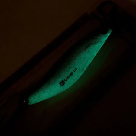 Luhr Jensen Quiver Glow Lusikkauistin, Glow, 14g, Messinki, #11283
