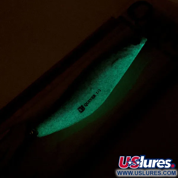 Luhr Jensen Quiver Glow Lusikkauistin, Glow, 14g, Messinki, #11283