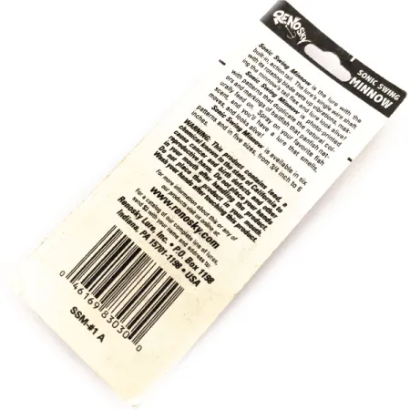 Renosky Sonic Swing Minnow 1 Hybridilippa, Nikkeli/Lohi, 3g, #11294