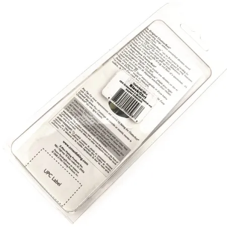 Z-Man Chatterbait Bladed Jig, Nikkeli/Musta, 11g, EZ Skirt, #11297