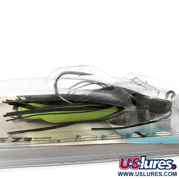 Z-Man Chatterbait Bladed Jig, Nikkeli/Musta, 11g, EZ Skirt, #11297