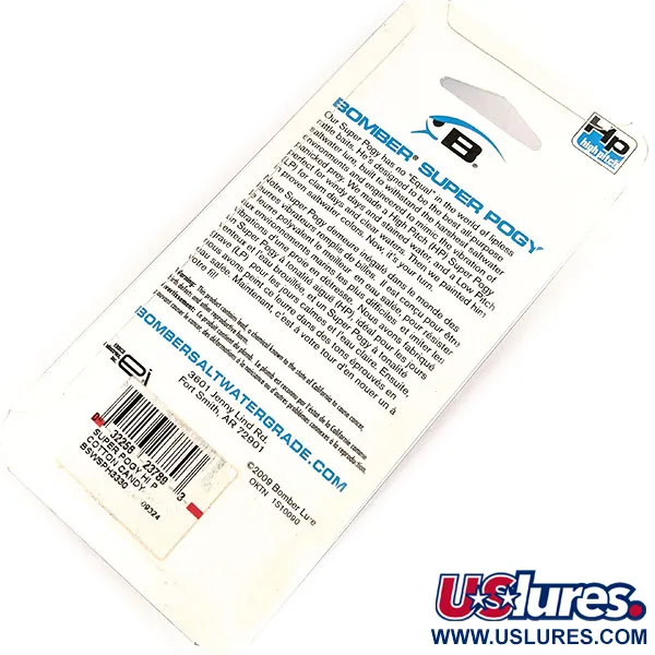 Bomber Super Pogy Lipless-vaappu, Cotton Candy, 35g, High Pitch, #11303