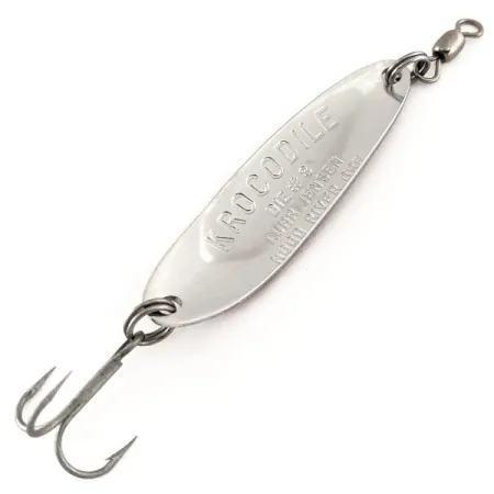 Luhr Jensen Krocodile Die #3 Lusikka, Puna/Valko, 10g, #11315