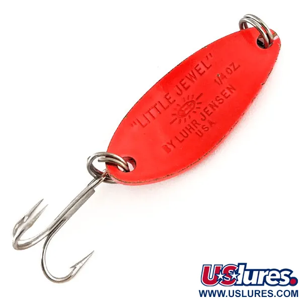 Luhr Jensen Little Jewel UV Lusikkauistin, Punainen / Holo, 9g, #11316