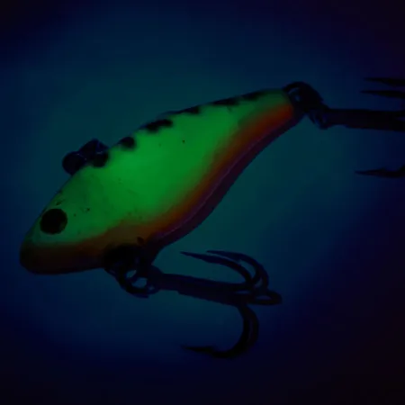 Rapala Rattl'n RAP Lipless-vaappu, Fire Tiger, 6g, Glow, #11329