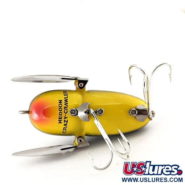 Heddon Crazy Crawler Pintaviehe, Frog, 14g, Metallisiivet, #11334