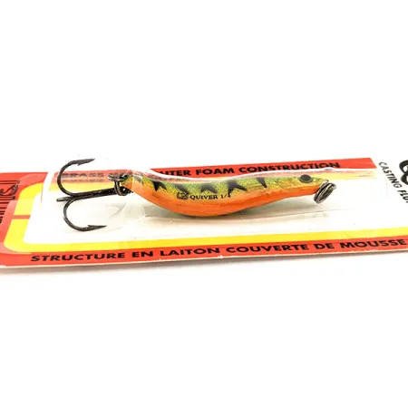 Luhr Jensen Quiver Lusikka, Fire Tiger, 7g, Messinki/Vaahto, #12036