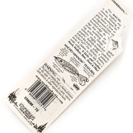 Northland Macho Minnow Pilkki, Nikkeli, 14g, KickerTail, #11341