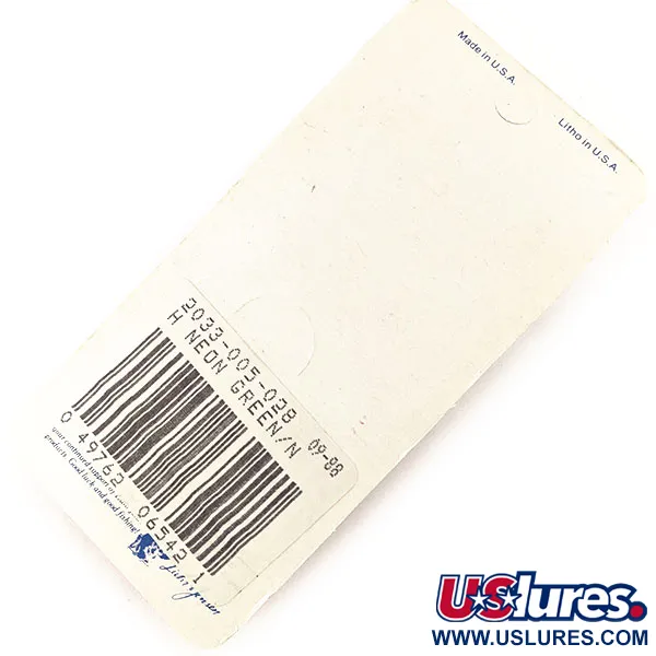 Luhr Jensen Pro Trout 5 Lippa, Hammered Green, 11g, Vintage, #11342