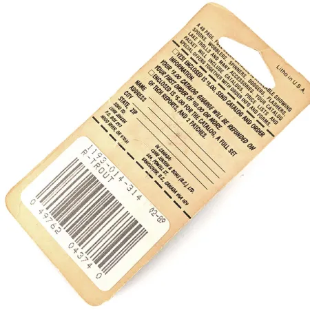 Luhr Jensen Hus-lure Lusikkauistin, Kirjolohi, 7g, Vintage, #11344