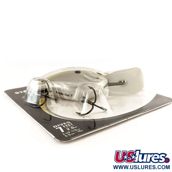 Storm Arashi Rattling Flat 7 Crankbait, Sini/Hopea, 12g, #11347