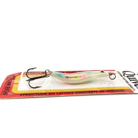 Luhr Jensen Quiver Glow Lusikka, Glow, 7g, Messinki/Pinta, #11350