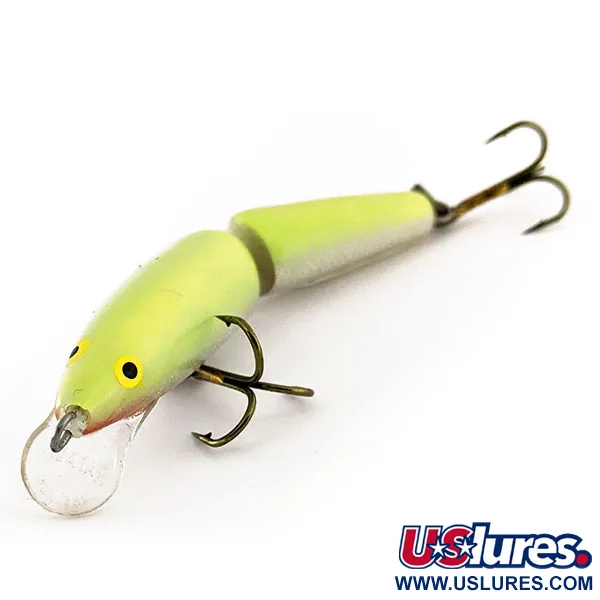 Rapala Jointed J7 Vaappu, Chartreuse, 4g, Nivelletty, #11373
