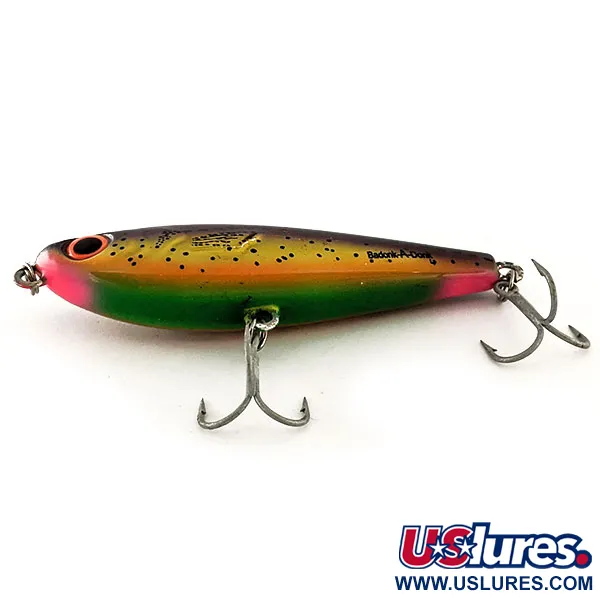 Bomber Badonk-A-Donk Low Pitch Pintauistin, Rainbow Trout, 14g, #11384