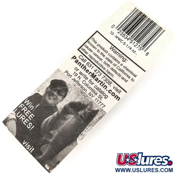 Panther Martin Weed Wing Ruohikkouistin, Hopea, 14g, #11396