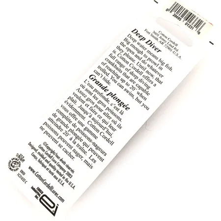 Cotton Cordell Wally Diver Syvännevaappu, Tiger, 7g, #11418