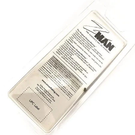 Z-Man Chatter Shrimp Chatterbait, Musta / Glitter, 14g, Ruohosuojattu, #11419