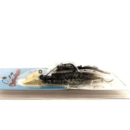 Z-Man Chatter Shrimp Chatterbait, Musta / Glitter, 14g, Ruohosuojattu, #11419