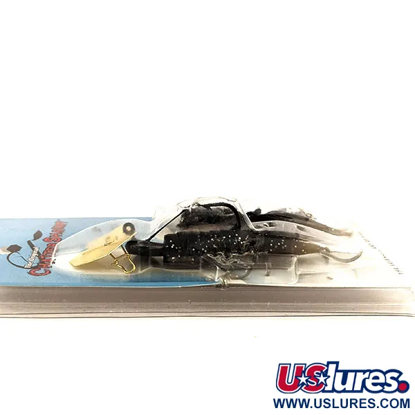 Z-Man Chatter Shrimp Chatterbait, Musta / Glitter, 14g, Ruohosuojattu, #11419