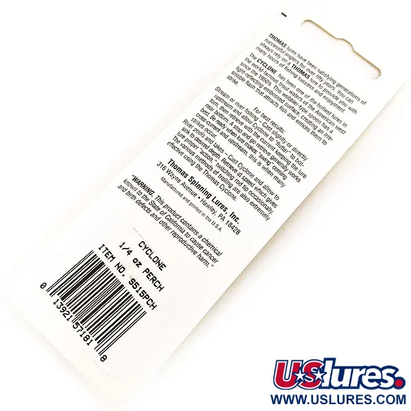 Thomas Cyclone, 7 g, Perch, Lusikkauistin #20307