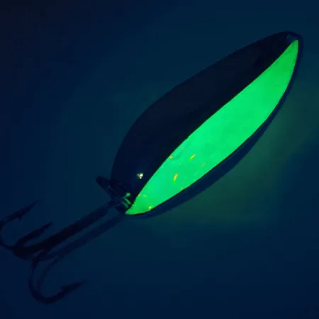 TODDCO Main liner UV Lusikka, Nikkeli / Vihreä, 21g, UV Glow, #11434