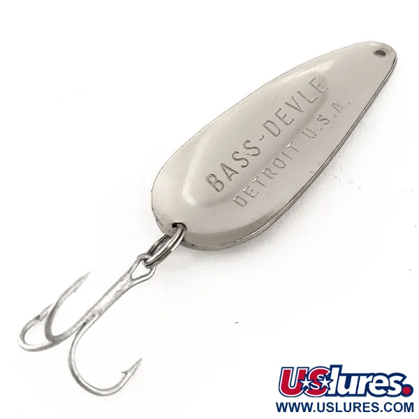 Dardevle Bass-Devle Lusikka, Nikkeli, 12g, Vaaputtava uinti, #11446