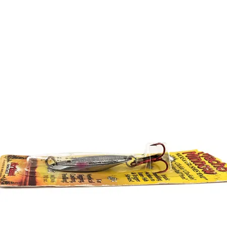 Northland Macho Minnow Jig, Sateenkaarihopea, 14g, KickerTail, #11456