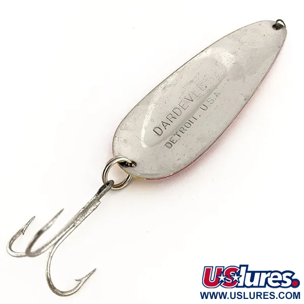 Eppinger Dardevle -lusikka, Puna / Kelta / Nikkeli, 28g, Detroit, #11463