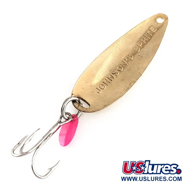 Johnson Sprite Lusikkauistin, Kulta, 10g, Houkute-evä, #11516