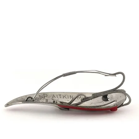 Weedless LARSON BAIT FISHTRAP Lusikka, Red/White/Nickel, 17g, #11521