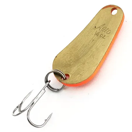 Aeroplane Spinner Aero UV Lusikka, Fluoresoiva Oranssi / Kulta, 7g, UV, #11619